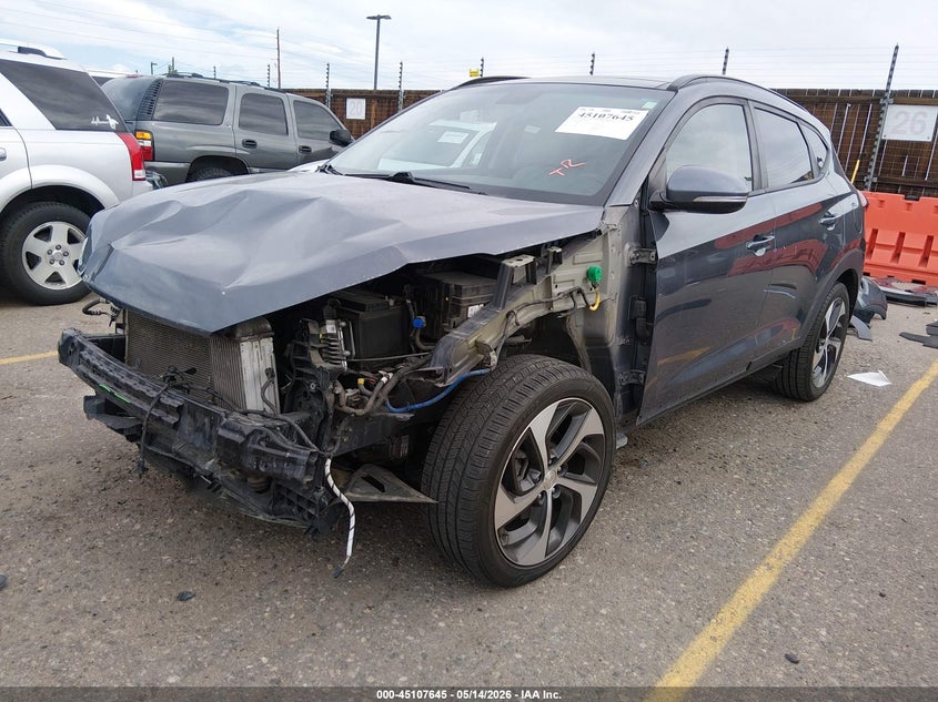2018 Hyundai Tucson VIN KM8J3CA25JU673661 IAAI salvage auction — FRONT END, Salvage (Colorado), sold $2,250 on 2026-07-28 (photo 2)