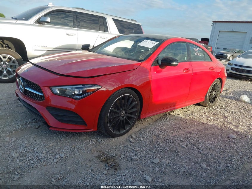 2020 Mercedes-benz Cla-klasse VIN WDD5J4GB3LN065939 IAAI salvage auction — HAIL, Clear (Missouri), sold $8,900 on 2026-07-13 (photo 2)