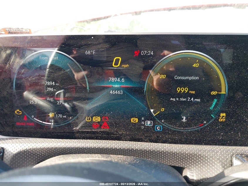 2020 Mercedes-benz Cla-klasse VIN WDD5J4GB3LN065939 IAAI salvage auction — HAIL, Clear (Missouri), sold $8,900 on 2026-07-13 (photo 7)