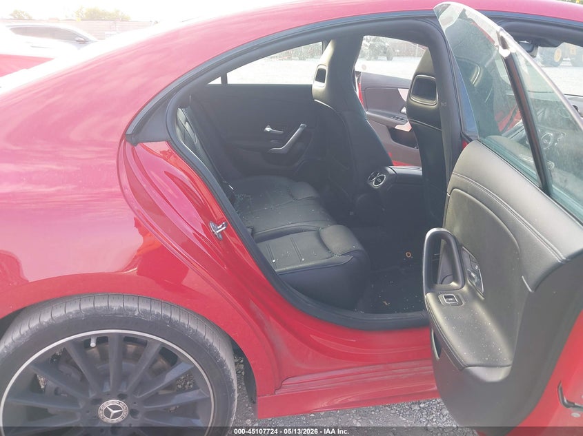 2020 Mercedes-benz Cla-klasse VIN WDD5J4GB3LN065939 IAAI salvage auction — HAIL, Clear (Missouri), sold $8,900 on 2026-07-13 (photo 8)