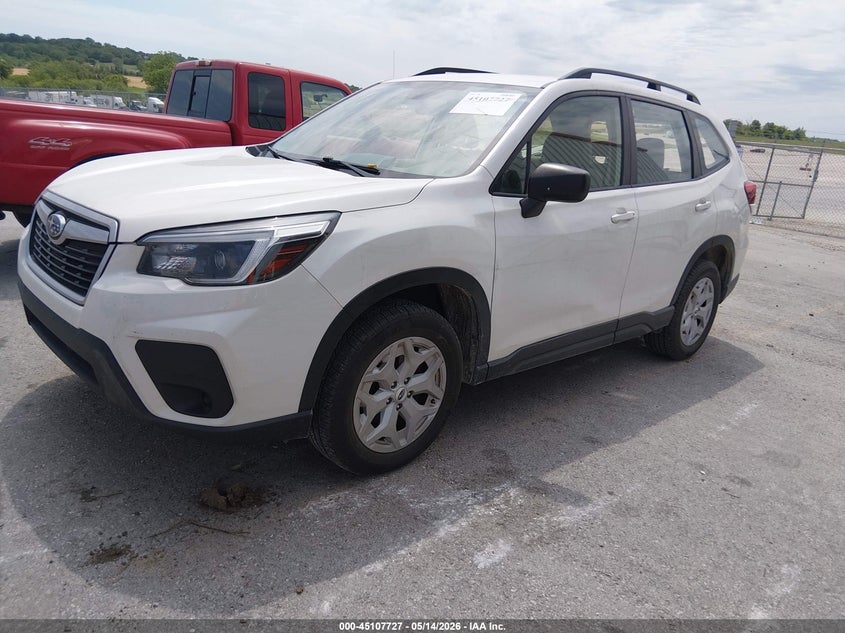 2021 Subaru Forester VIN JF2SKADC9MH428607 IAAI salvage auction — REAR END, Clear (Missouri), sold $3,550 on 2026-07-23 (photo 2)