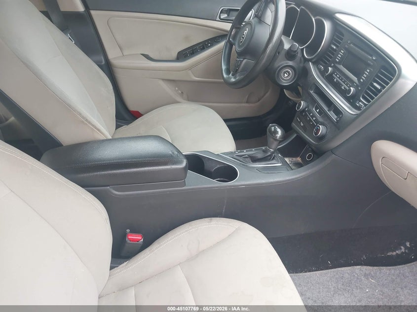 2014 Kia Optima VIN 5XXGM4A7XEG272227 IAAI salvage auction — FRONT & REAR, Repossession Paperwork (Georgia), sold $3,850 on 2026-07-07 (photo 5)