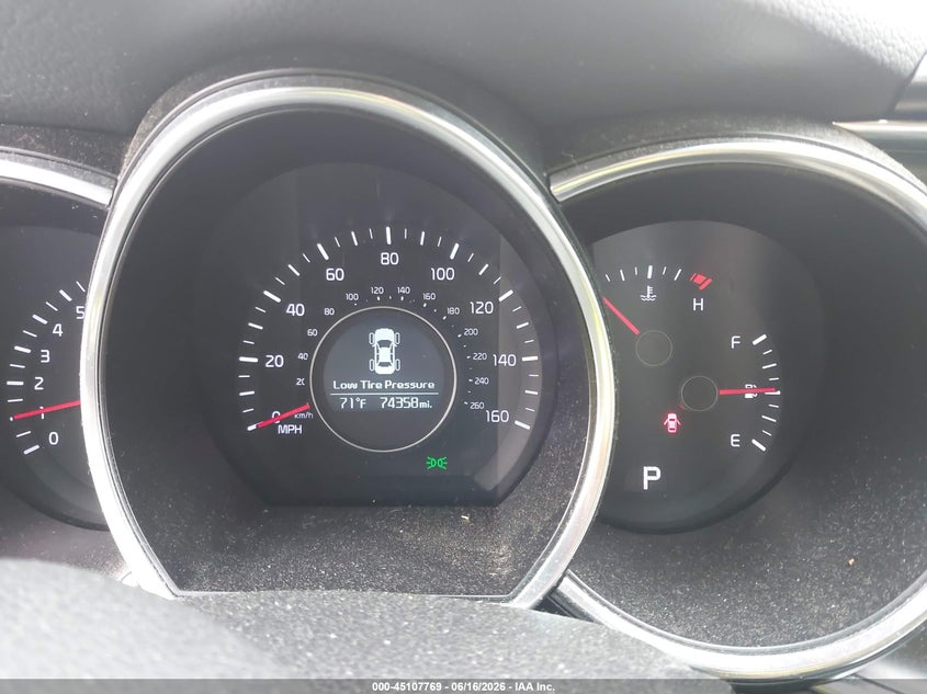 2014 Kia Optima VIN 5XXGM4A7XEG272227 IAAI salvage auction — FRONT & REAR, Repossession Paperwork (Georgia), sold $3,850 on 2026-07-07 (photo 7)