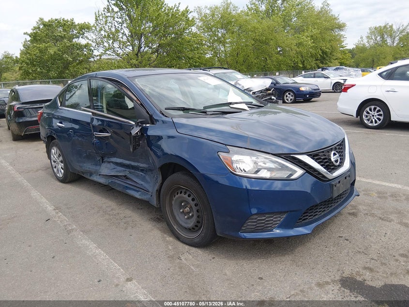 2017 Nissan Sentra VIN 3N1AB7AP4HL671353 IAAI salvage auction — RIGHT SIDE, Salvage (New Jersey), sold $500 on 2026-07-06 (photo 1)