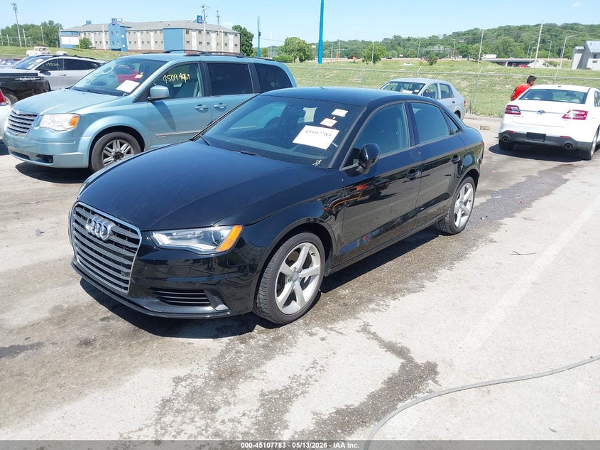 2016 Audi A3 VIN WAUA7GFF2G1011815 IAAI salvage auction — REAR END, Salvage (Missouri), sold $1,825 on 2026-07-14 (photo 2)
