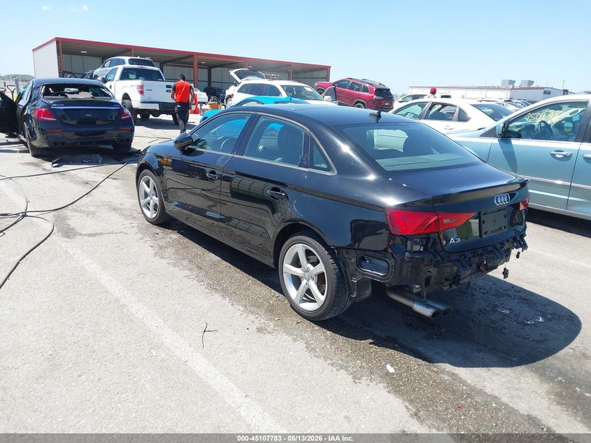 2016 Audi A3 VIN WAUA7GFF2G1011815 IAAI salvage auction — REAR END, Salvage (Missouri), sold $1,825 on 2026-07-14 (photo 3)