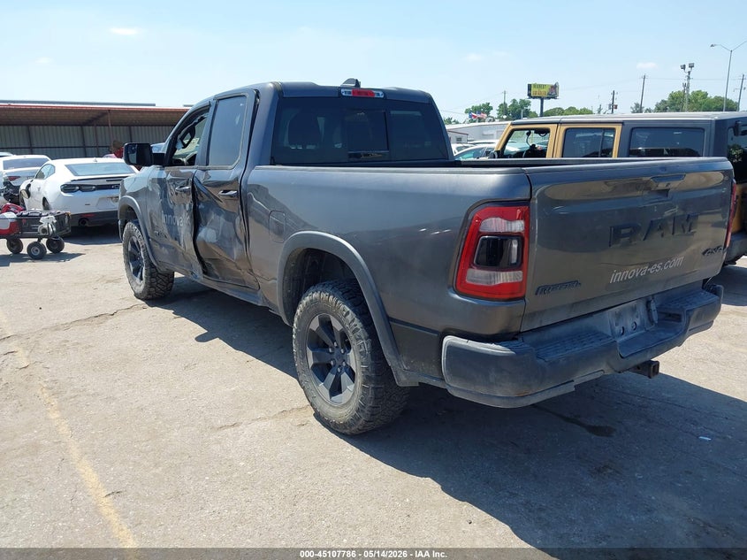 2019 Ram 1500 VIN 1C6RRFEG6KN860861 IAAI salvage auction — LEFT SIDE, Salvage (Texas), sold $7,600 on 2026-07-29 (photo 3)