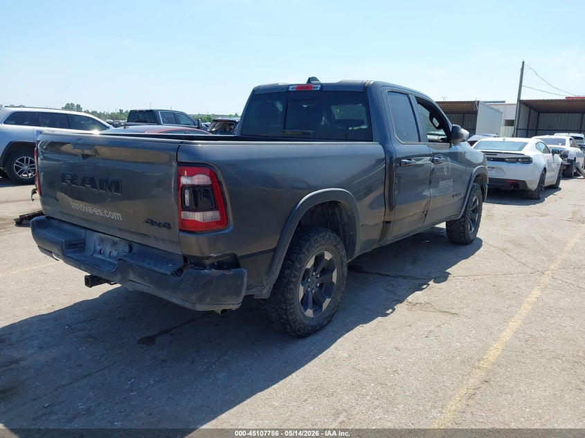 2019 Ram 1500 VIN 1C6RRFEG6KN860861 IAAI salvage auction — LEFT SIDE, Salvage (Texas), sold $7,600 on 2026-07-29 (photo 4)