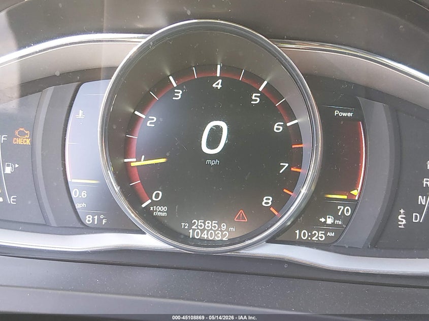 2015 Volvo S60 VIN YV140MFK7F1347775 IAAI salvage auction — FRONT END, Salvage (South Carolina), sold $2,000 on 2026-07-09 (photo 7)