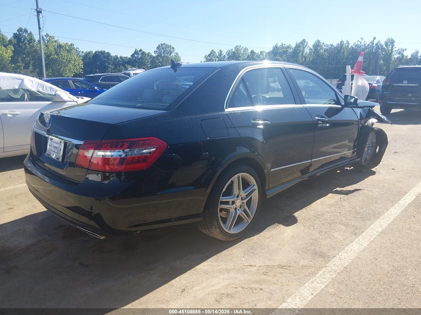 2012 Mercedes-benz E-klasse VIN WDDHF5KB7CA594104 IAAI salvage auction — RIGHT FRONT, Salvage (Tennessee), sold $475 on 2026-07-16 (photo 4)