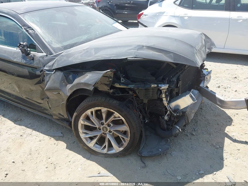 2023 Audi A5 VIN WAUABCF53PA041078 IAAI salvage auction — FRONT & REAR, Salvage (Georgia), sold $1,600 on 2026-07-21 (photo 6)