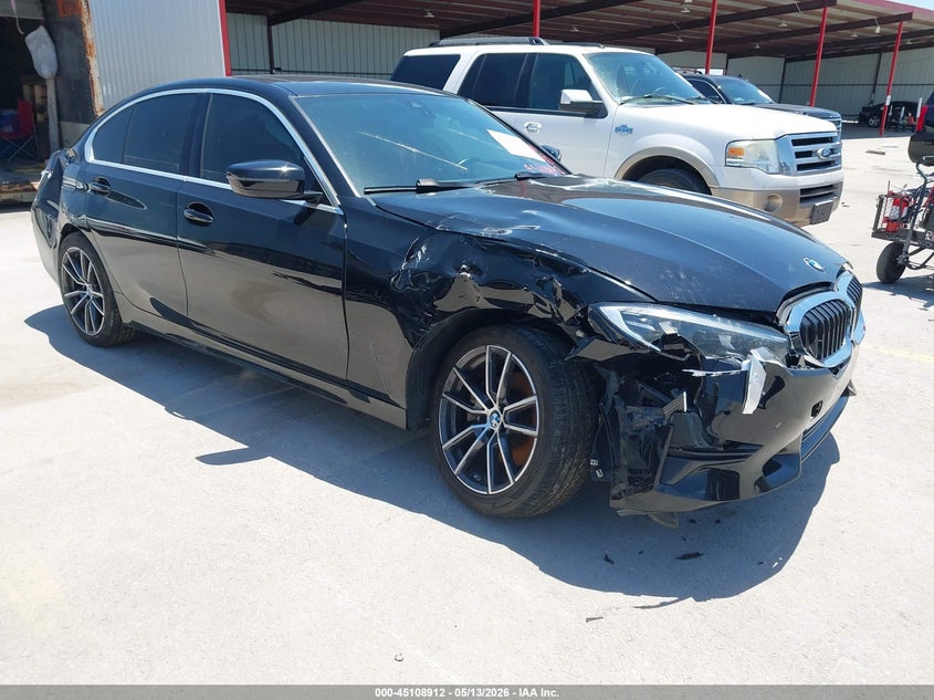 2021 BMW 3er VIN 3MW5R7J07M8B81674 — IAAI salvage auction photo
