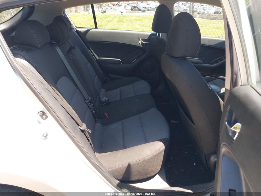 2016 Kia Forte VIN KNAFK5A87G5599902 IAAI salvage auction — LEFT FRONT, Salvage (North Carolina), sold $25 on 2026-07-30 (photo 8)