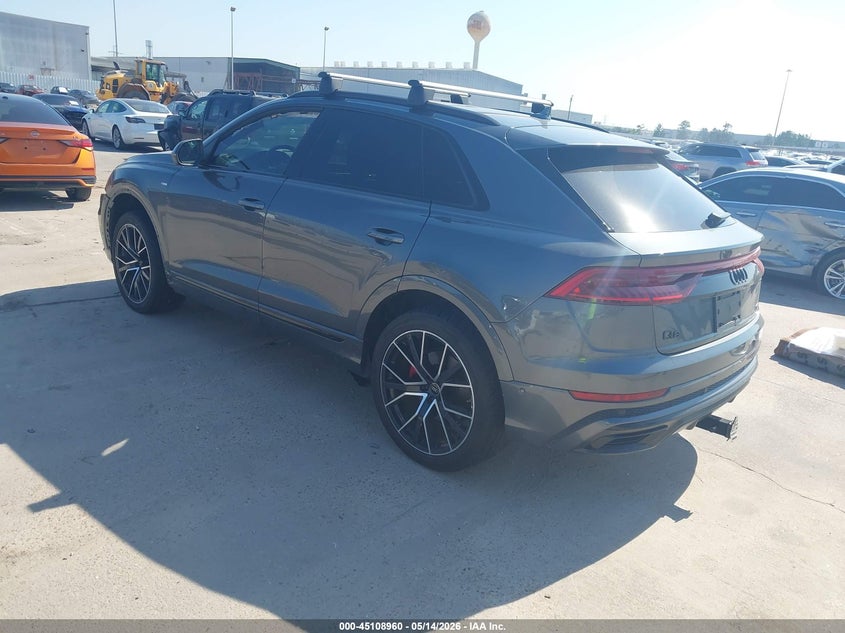 2022 Audi Q8 VIN WA1FVBF10ND011372 IAAI salvage auction — FRONT END, Original (Texas), sold $27,700 on 2026-07-16 (photo 3)