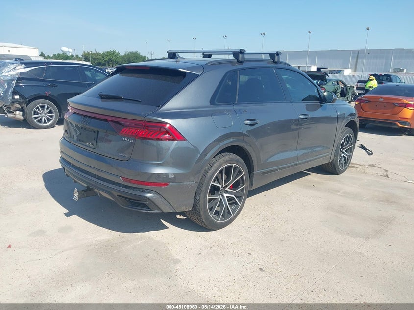 2022 Audi Q8 VIN WA1FVBF10ND011372 IAAI salvage auction — FRONT END, Original (Texas), sold $27,700 on 2026-07-16 (photo 4)