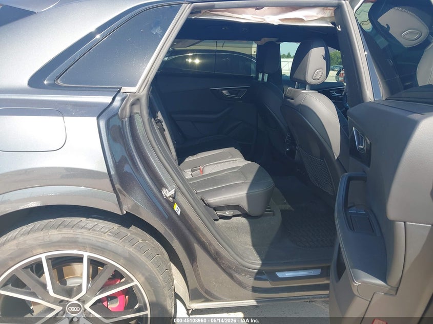 2022 Audi Q8 VIN WA1FVBF10ND011372 IAAI salvage auction — FRONT END, Original (Texas), sold $27,700 on 2026-07-16 (photo 8)