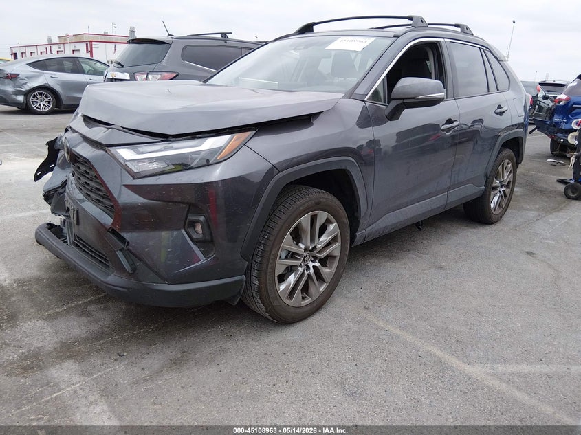 2025 Toyota Rav 4 VIN JTMC1RFV4SJ036840 IAAI salvage auction — FRONT END, Salvage (California), sold $11,050 on 2026-07-23 (photo 2)