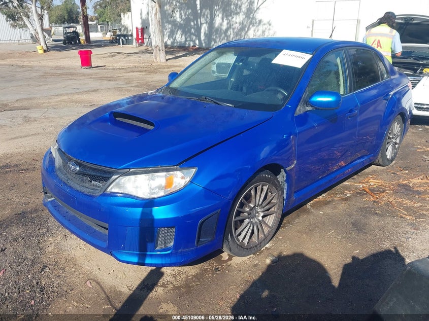 2014 Subaru Impreza wrx VIN JF1GV7E69EG008656 IAAI salvage auction — LEFT FRONT, Salvage (Texas), sold $1,325 on 2026-07-28 (photo 2)
