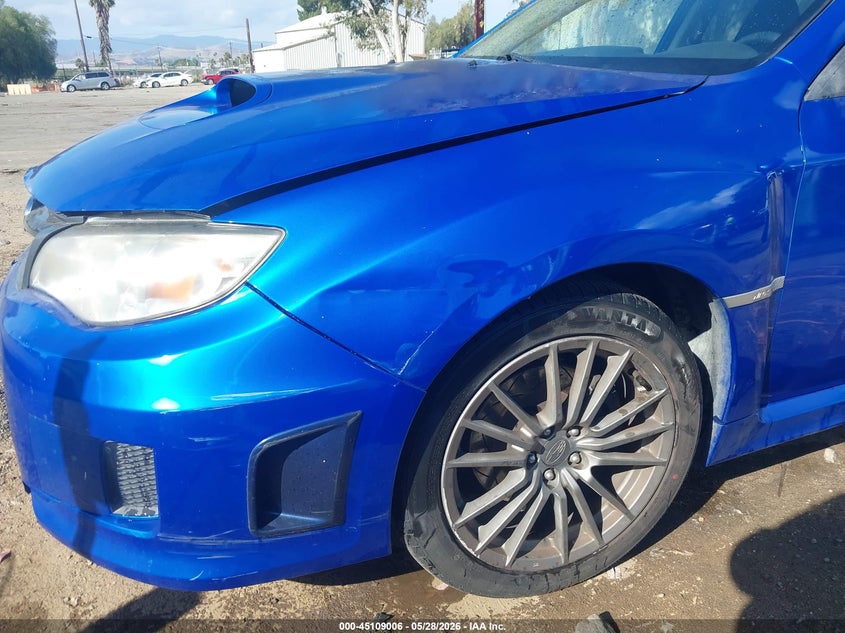 2014 Subaru Impreza wrx VIN JF1GV7E69EG008656 IAAI salvage auction — LEFT FRONT, Salvage (Texas), sold $1,325 on 2026-07-28 (photo 6)