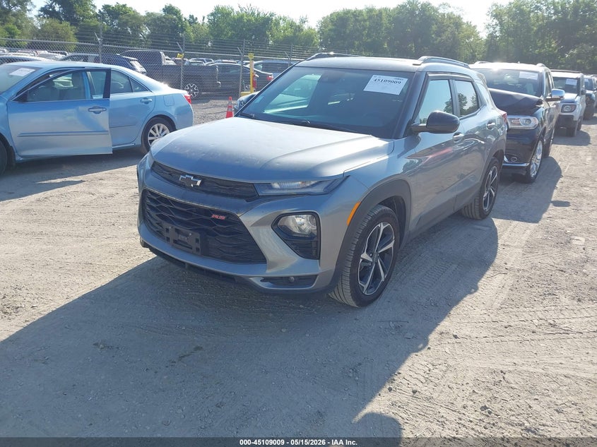2023 Chevrolet Trailblazer VIN KL79MTSL3PB024065 IAAI salvage auction — HAIL, Salvage (Iowa), sold $6,950 on 2026-07-29 (photo 2)