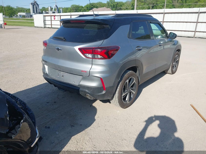 2023 Chevrolet Trailblazer VIN KL79MTSL3PB024065 IAAI salvage auction — HAIL, Salvage (Iowa), sold $6,950 on 2026-07-29 (photo 4)