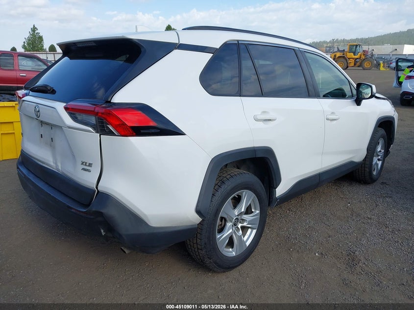 2019 Toyota Rav 4 VIN JTMP1RFV0KD004337 IAAI salvage auction — LEFT FRONT, Bill Of Sale (Washington), sold $75 on 2026-07-21 (photo 4)