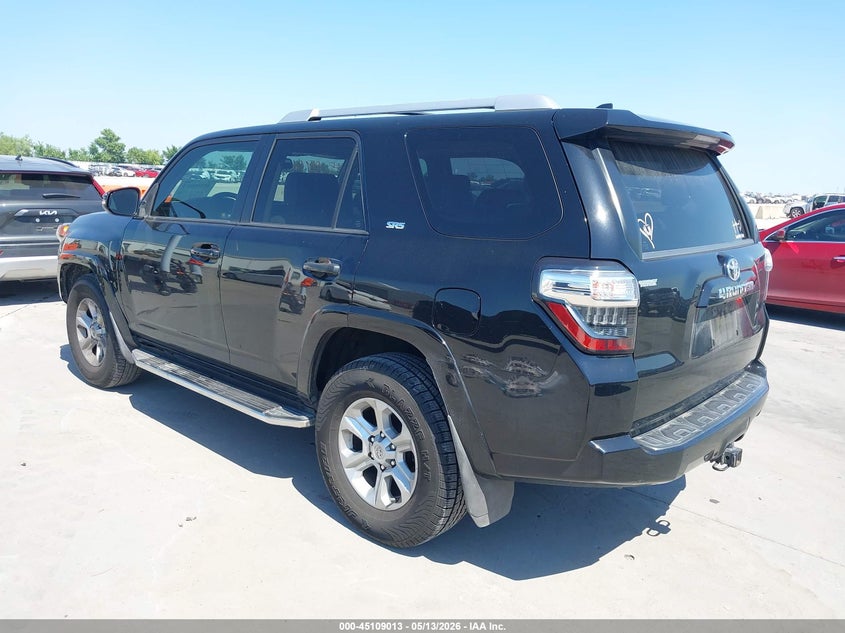 2018 Toyota 4runner VIN JTEZU5JR2J5172617 IAAI salvage auction — FRONT END, Original (Texas), sold $13,600 on 2026-07-08 (photo 3)