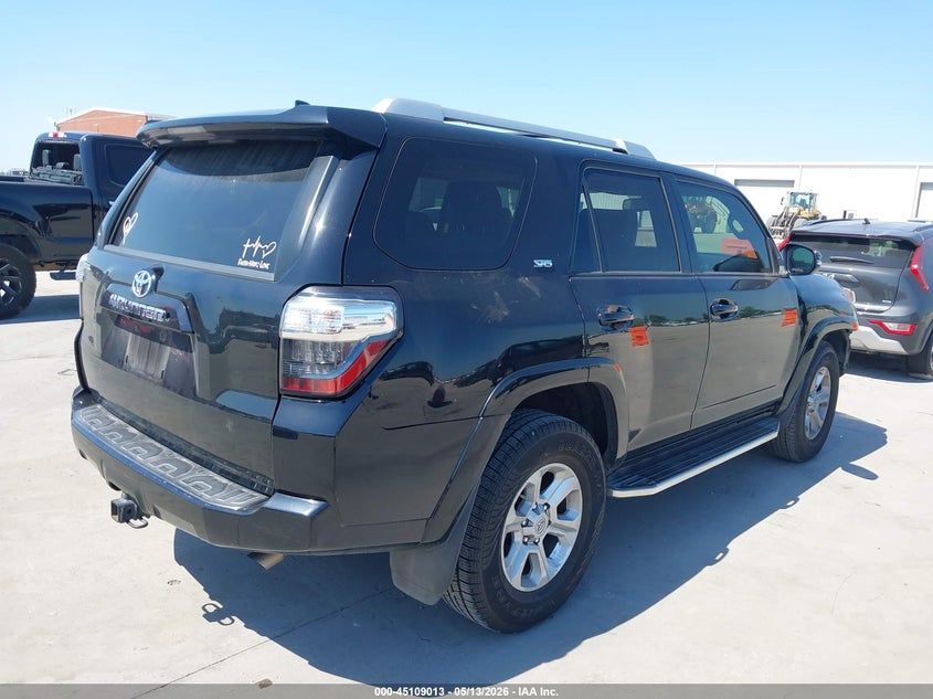 2018 Toyota 4runner VIN JTEZU5JR2J5172617 IAAI salvage auction — FRONT END, Original (Texas), sold $13,600 on 2026-07-08 (photo 4)