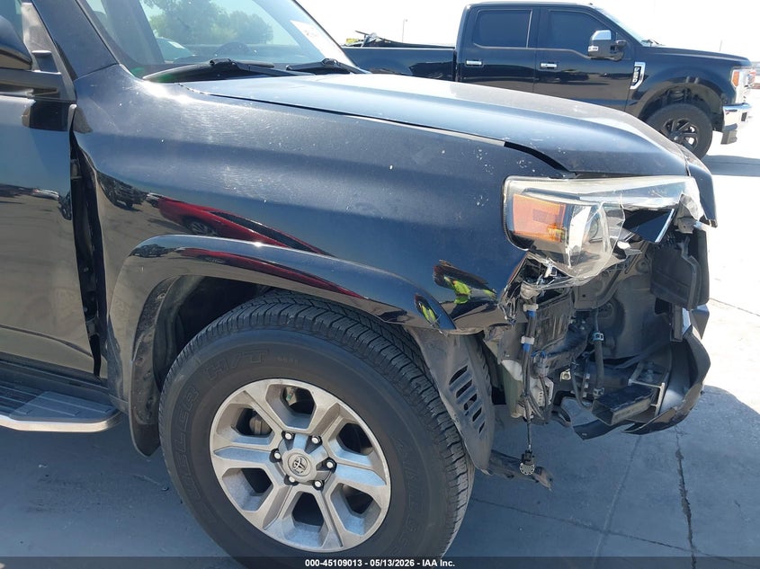 2018 Toyota 4runner VIN JTEZU5JR2J5172617 IAAI salvage auction — FRONT END, Original (Texas), sold $13,600 on 2026-07-08 (photo 6)