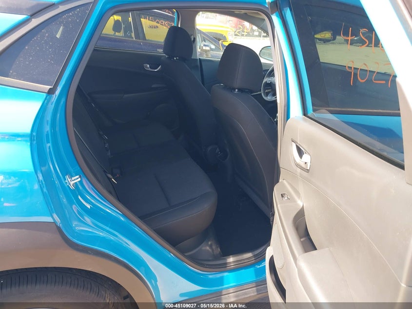 2023 Hyundai Kona VIN KM8K3CAB1PU974814 IAAI salvage auction — HAIL, Salvage (Pennsylvania), sold $9,650 on 2026-07-07 (photo 8)