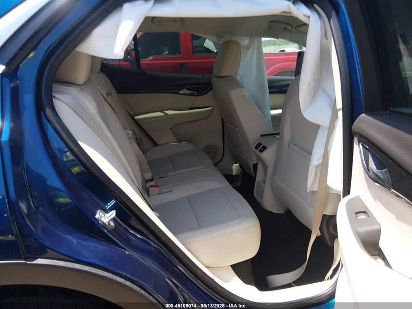 2023 Buick Envision VIN LRBAZLR49PD054240 IAAI salvage auction — RIGHT FRONT, Clear (Oklahoma), sold $3,700 on 2026-08-24 (photo 8)