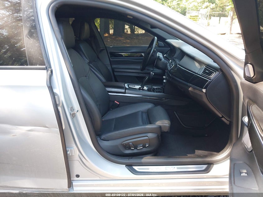 2013 BMW 7 series VIN WBAYE8C58DDS15910 IAAI salvage auction — LEFT FRONT, Salvage (Virginia), sold $4,450 on 2026-07-21 (photo 5)