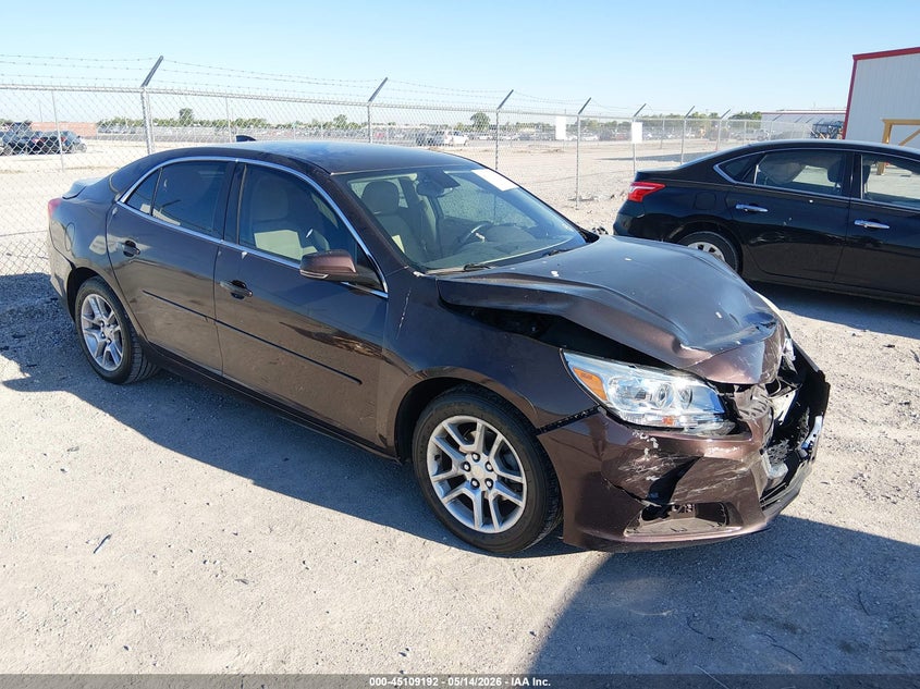 2015 Chevrolet Malibu VIN 1G11C5SL8FF164854 IAAI salvage auction — FRONT END, Salvage (Illinois), sold $325 on 2026-07-17 (photo 1)