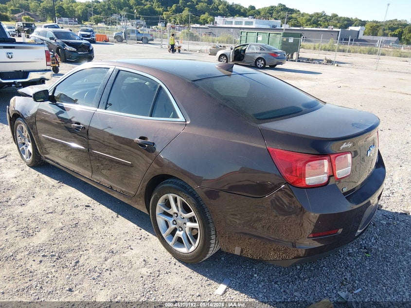 2015 Chevrolet Malibu VIN 1G11C5SL8FF164854 IAAI salvage auction — FRONT END, Salvage (Illinois), sold $325 on 2026-07-17 (photo 3)