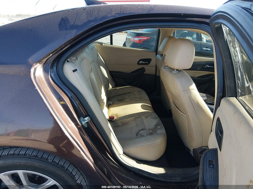 2015 Chevrolet Malibu VIN 1G11C5SL8FF164854 IAAI salvage auction — FRONT END, Salvage (Illinois), sold $325 on 2026-07-17 (photo 8)