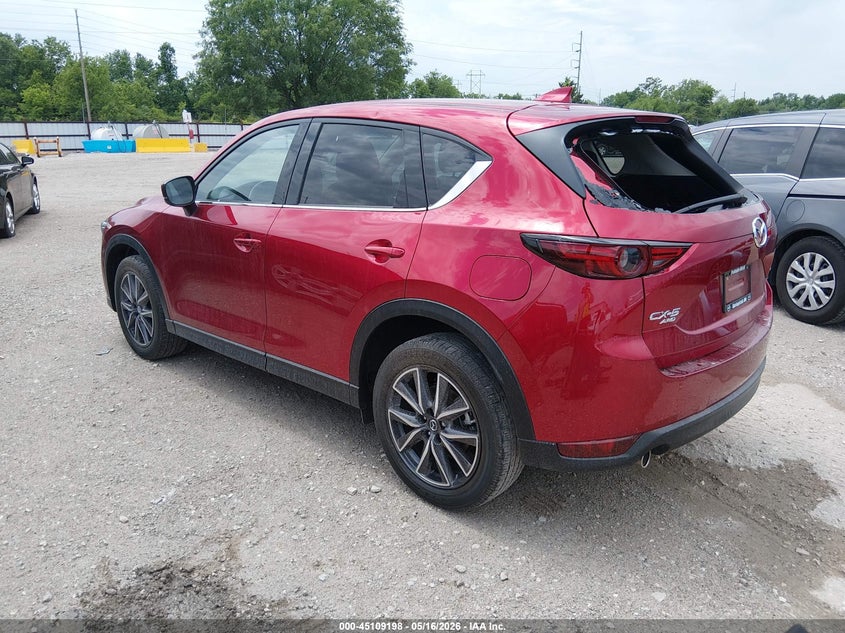 2018 Mazda Cx-5 VIN JM3KFBDM9J0398205 IAAI salvage auction — HAIL, Clear (Missouri), sold $7,700 on 2026-07-13 (photo 3)