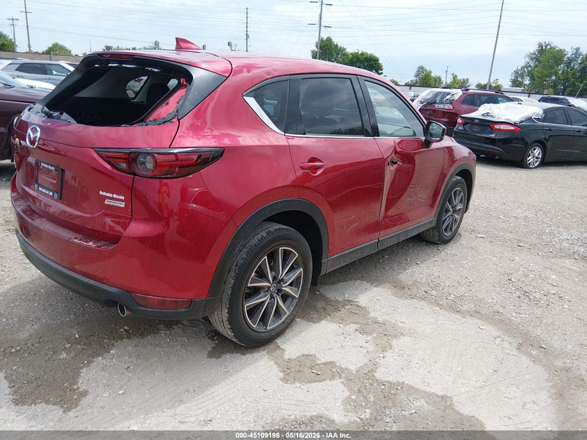 2018 Mazda Cx-5 VIN JM3KFBDM9J0398205 IAAI salvage auction — HAIL, Clear (Missouri), sold $7,700 on 2026-07-13 (photo 4)