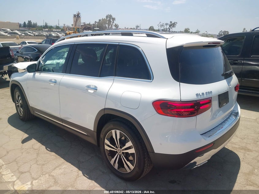 2026 Mercedes-benz Glb VIN W1N4M4GB2TW439005 IAAI salvage auction — FRONT END, Salvage (California), sold $11,100 on 2026-07-29 (photo 3)