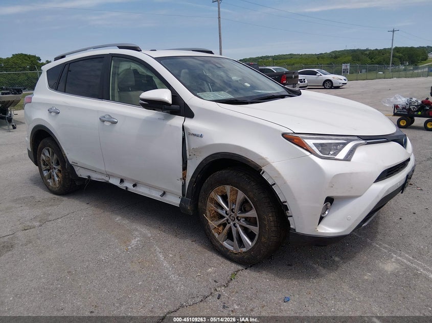 2017 Toyota Rav 4 VIN JTMDJREV2HD076282 IAAI salvage auction — LEFT & RIGHT, Salvage (Missouri), sold $6,700 on 2026-07-16 (photo 1)