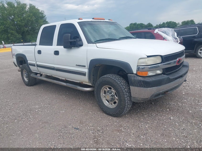 2002 Chevrolet Silverado 2500 VIN 1GCHK23G72F149040 IAAI salvage auction — HAIL, Clear (Missouri), sold $1,200 on 2026-07-17 (photo 1)