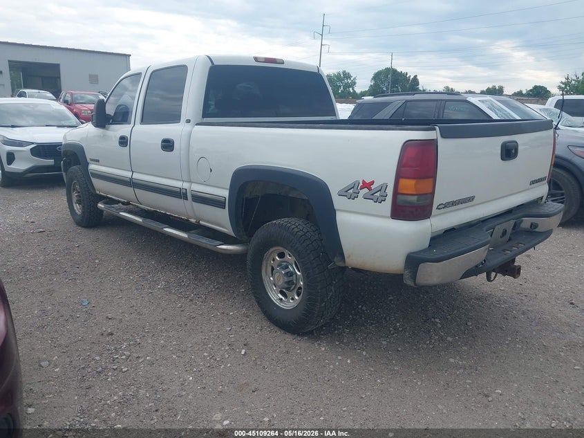 2002 Chevrolet Silverado 2500 VIN 1GCHK23G72F149040 IAAI salvage auction — HAIL, Clear (Missouri), sold $1,200 on 2026-07-17 (photo 3)
