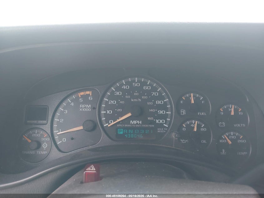 2002 Chevrolet Silverado 2500 VIN 1GCHK23G72F149040 IAAI salvage auction — HAIL, Clear (Missouri), sold $1,200 on 2026-07-17 (photo 7)