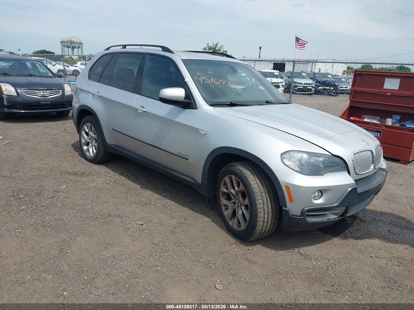 2009 BMW X5 VIN 5UXFE83509L171715 IAAI salvage auction — NORMAL WEAR, Salvage (Texas), sold $600 on 2026-07-29 (photo 1)