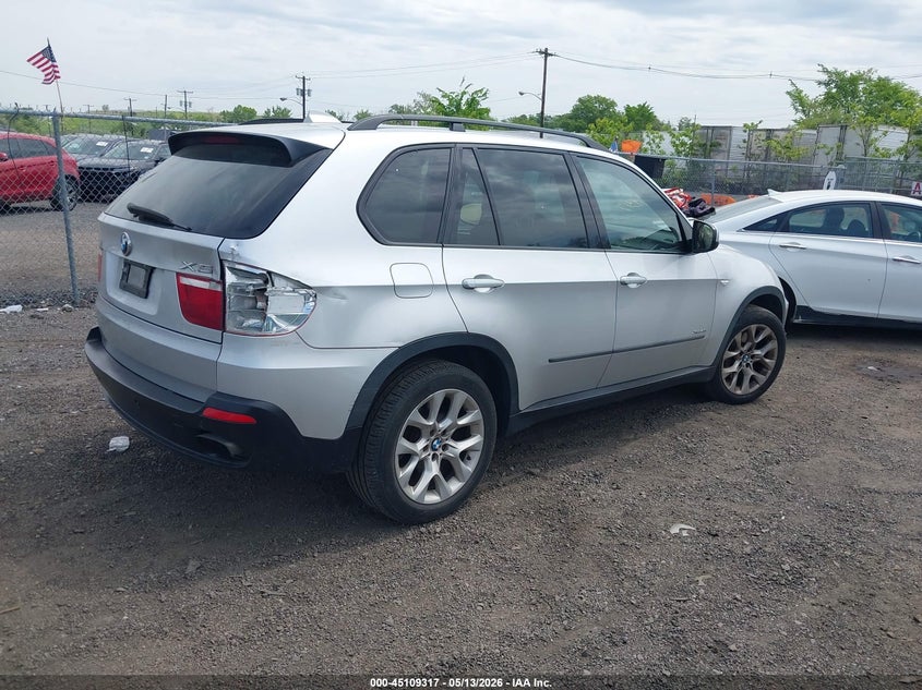 2009 BMW X5 VIN 5UXFE83509L171715 IAAI salvage auction — NORMAL WEAR, Salvage (Texas), sold $600 on 2026-07-29 (photo 4)