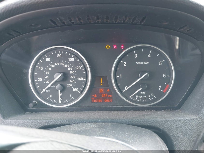 2009 BMW X5 VIN 5UXFE83509L171715 IAAI salvage auction — NORMAL WEAR, Salvage (Texas), sold $600 on 2026-07-29 (photo 7)