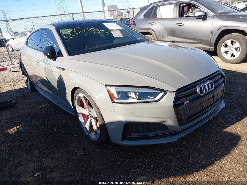 2019 Audi S5 VIN WAUB4CF50KA072635 — IAAI salvage auction photo