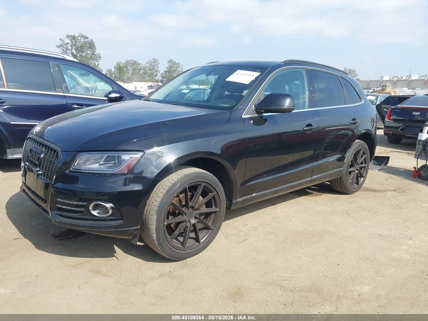 2013 Audi Q5 VIN WA1LFAFP3DA073217 IAAI salvage auction — REAR END, Salvage (California), sold $1,000 on 2026-07-08 (photo 2)