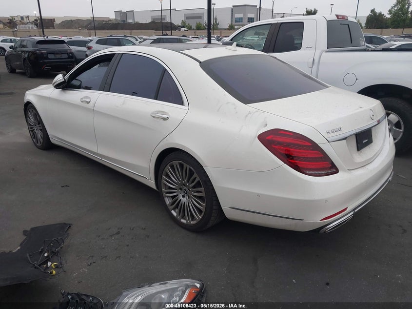 2020 Mercedes-benz S-klasse VIN WDDUG8DB0LA527175 IAAI salvage auction — FRONT END, Salvage Title, sold $19,100 on 2026-08-14 (photo 3)