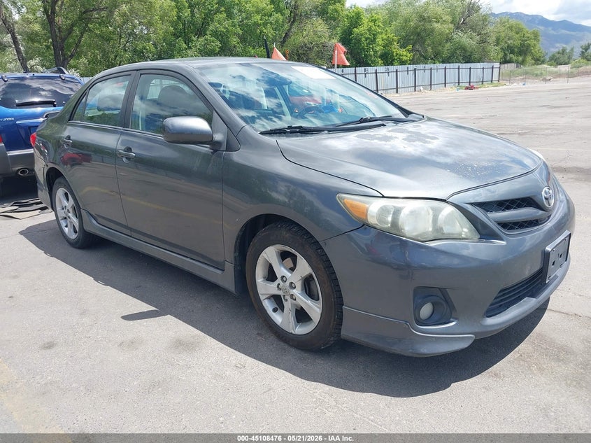 2011 Toyota Corolla VIN 2T1BU4EE5BC596885 IAAI salvage auction — LEFT SIDE, Salvage (Utah), sold $1,800 on 2026-07-09 (photo 1)