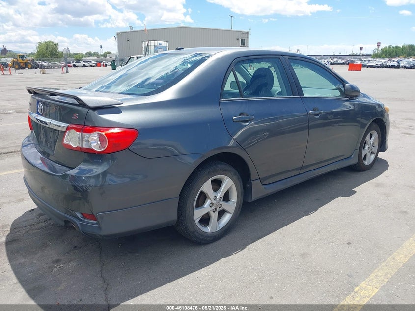 2011 Toyota Corolla VIN 2T1BU4EE5BC596885 IAAI salvage auction — LEFT SIDE, Salvage (Utah), sold $1,800 on 2026-07-09 (photo 4)